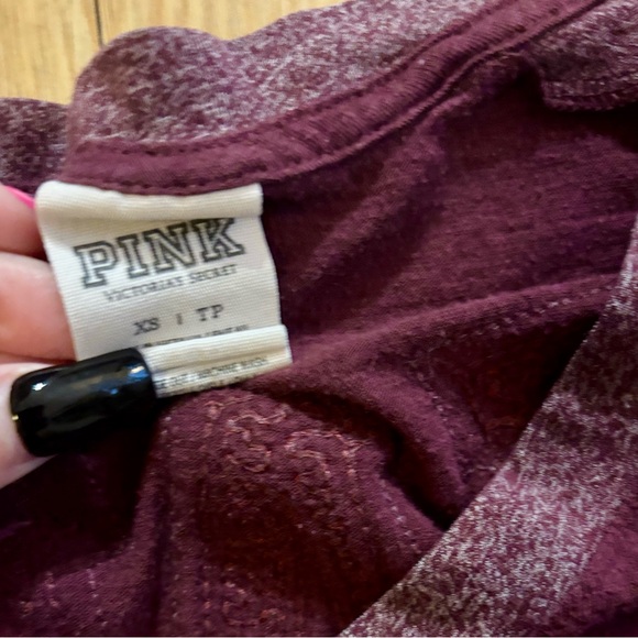 Maroon bling shirt - Picture 4 of 4